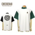 CHECKER55(チェッカーフォーティーエイト)モックネックシャツ