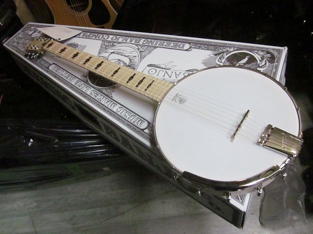 　【　お取り寄せ商品　】　DEERING GOODTIME　 G6S 　ギターバンジョー 　PU.搭載　アンプに繋げる GUITAR Banjo 【 ディーリング 6弦ギターバンジョー ＰＵ．マイク搭載　】