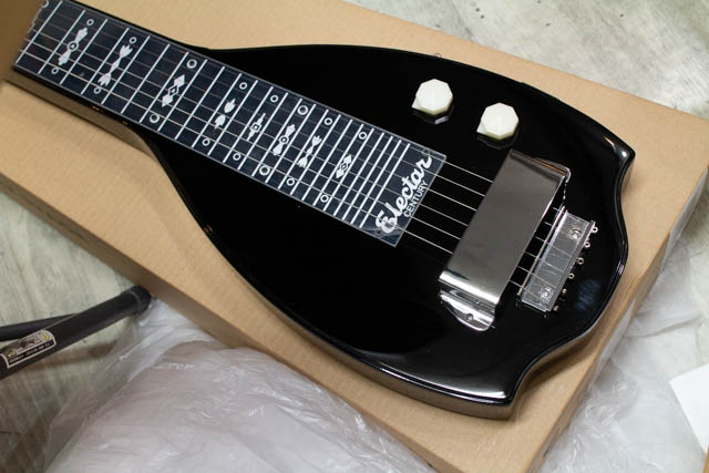 【お取り寄せ商品】Epiphone CENTURY 　1939 Lap Steel Guitar EB  　 エピフォン　 ラップスティールギター スチールギター　黒　ブラック