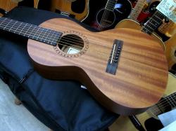 Aria ASA-18　トラベルギター　ミニギター　マイク搭載　アンプに繋げる　パーラーギター　　PICKUP付 【 アリア ASA18 MINI GUITAR　PU搭載 】