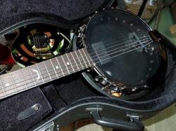 DEAN ギターバンジョー Dean BW6E BC Backwoods Guitar Banjo マイク搭載！ 【 PU搭載