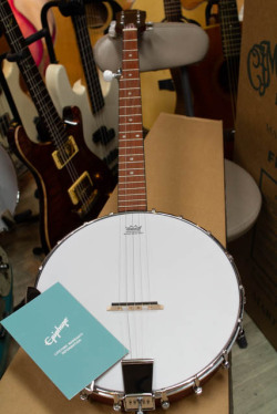 Epiphone MB-100 Banjo 　５弦バンジョー 　　マイク搭載アンプに繋げる　オープンバックバンジョー　エピフォン　Banjo