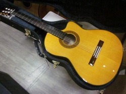 K.Yairi CE-1 エレガット マイク付 アンプに繋げる Kヤイリ CE1 ギター 