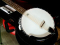 Aria　SB-10G  ギターバンジョー　ハードケース付き GuitarBanjo SB10G