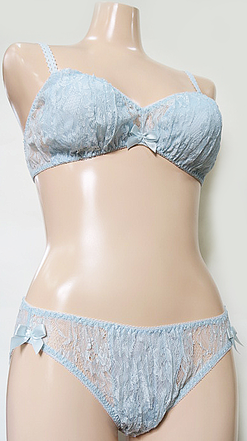 ちょっとアメリカン キュート、レースプリーツ、ノンワイヤーブラ