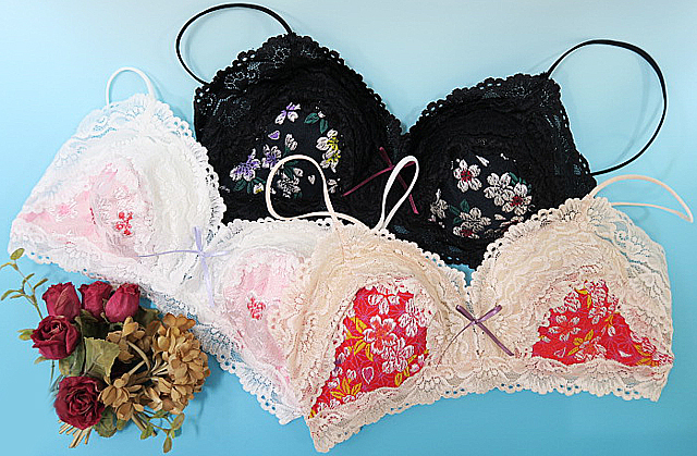 A80+L☆ Maison Lejaby　レジャビ　ノンワイヤーフランス　セット Maison Lejaby: La Petite Underwire Bra - 30F, 32F – Azaleas