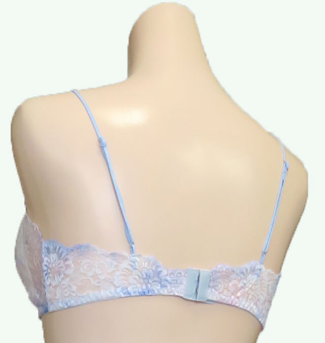 独特の美しさ、アート染めストレッチレース ノンワイヤーブラ・ソフト