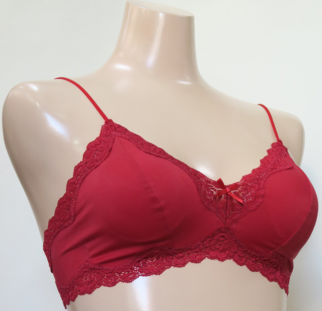 サラっとしてピッタリ マイクロファイバー パート2 ノンワイヤーブラ