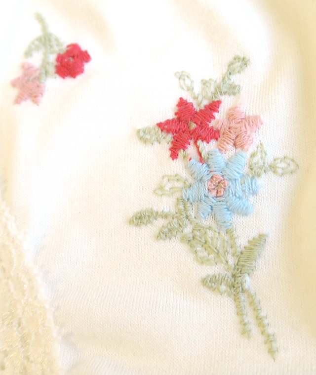 ランキング2025 豪華でさり気ない、ブーケ刺繍 ショーツ 下着・アンダーウェア