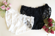 「[le miaou]キャッツ」 ＃5798　ストレッチレースレース　ショーツ　2カラー