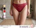 「[le miaou]キャッツ」 ＃5６６２　波型ストレッチレース　ショーツ