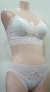 「[le miaou]キャッツ」 ＃０６６２ 波型ストレッチレース　ノンワイヤーブラ・ソフトブラとお揃いで別売りのショーツ