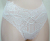 「[le miaou]キャッツ」 ＃５６６３　波型ストレッチレース タンガ　オフホワイト