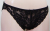 「[le miaou]キャッツ」 ＃５６６５Ｍ　新ストレッチレース　ショーツ　ブラック