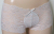 「[le miaou]キャッツ」 ＃５７０８ 薔薇柄８インチストレッチレース  ヒップハンガー オフホワイト