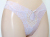 「[le miaou]キャッツ」 ＃５７３９　ツートーンレース　タンガ　オフホワイト