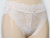 「[le miaou]キャッツ」 ＃５７７９Ｍ　６インチ深めストレッチレース　ショーツ オフホワイト
