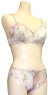 アート染めストレッチレース　ノンワイヤーブラ・ソフトブラ ＃0805 Ｍ.L 「[le miaou]キャッツ」 L BRとお揃いで別売りのショーツ