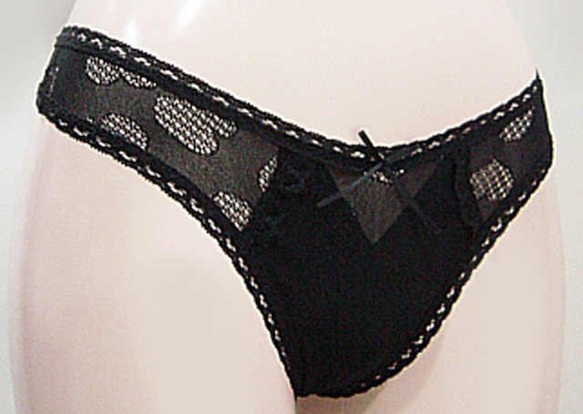 ハート タンガ ブラック