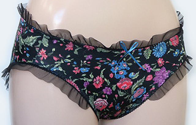 「[le miaou]キャッツ」 ＃５７５９　リリアン　ツーウェイ　ショーツ　ブラック