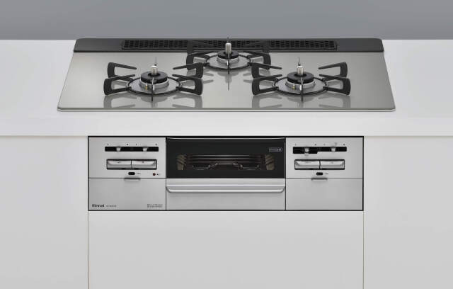 【75cm】リンナイ 最新型ビルトインガスコンロ 交換サービス RS71W36T2RVW 標準取付工事費込み