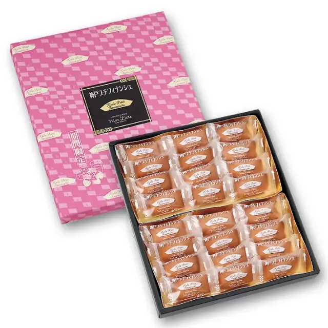 神戸プチフィナンシェ　苺みるく　24個入　ロワール