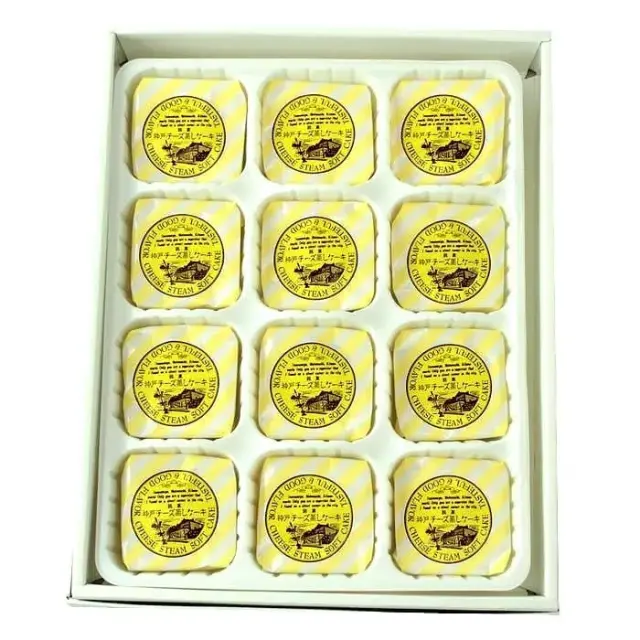 神戸チーズ蒸しケーキ １２個入