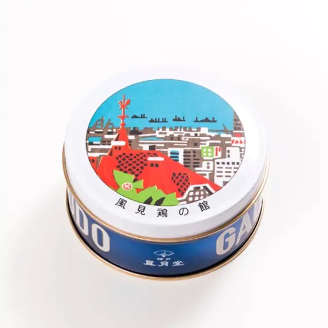 神戸スイーツ　神戸風月堂　神戸六景ミニゴーフル２缶入　ギフト 贈り物 お土産 お菓子