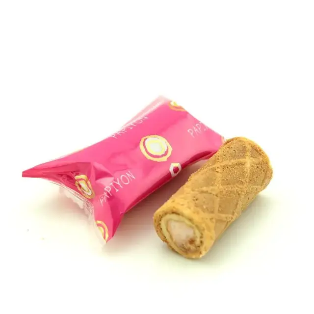 パピヨン １２個入 クリーム ロールクッキー 亀の井亀井堂本家 神戸土産 焼菓子 おみやげ　敬老の日 ギフト　贈り物 個包装