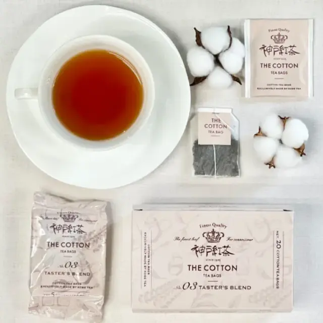 神戸紅茶 THE COTTON  NO.３ テイスターズブレンド ２０P 神戸土産 紅茶 ティーバッグ 賞味期限 常温 人気 通販 おいしい おしゃれ 可愛い プレゼント 贈答品