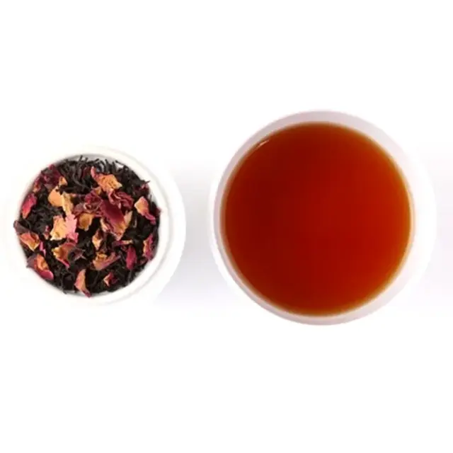 神戸土産 神戸紅茶　鑑定士セレクションリーフ　KSL　薔薇の紅茶８０ｇ