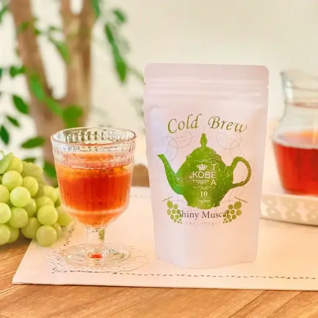 神戸紅茶 Cold Brew Tea シャイニーマスカット 10ティーバッグス