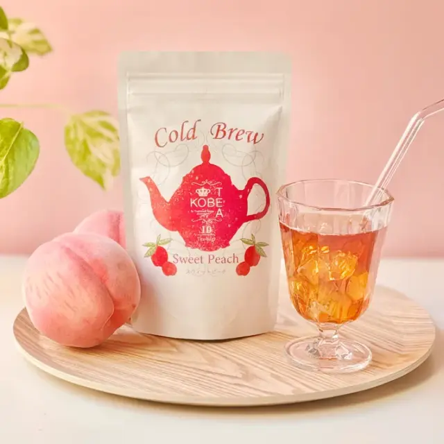 神戸紅茶 Cold Brew Tea スウィートピーチ 10ティーバッグス