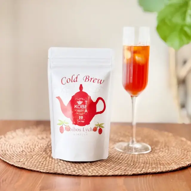 神戸紅茶 Cold Brew Tea ルイボスライチ 10ティーバッグス