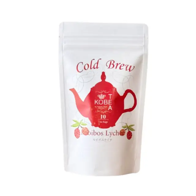 神戸紅茶 Cold Brew Tea ルイボスライチ 10ティーバッグス