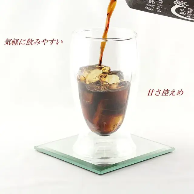 神戸珈琲物語 炭火珈琲 (甘さひかえめ) 1000ml