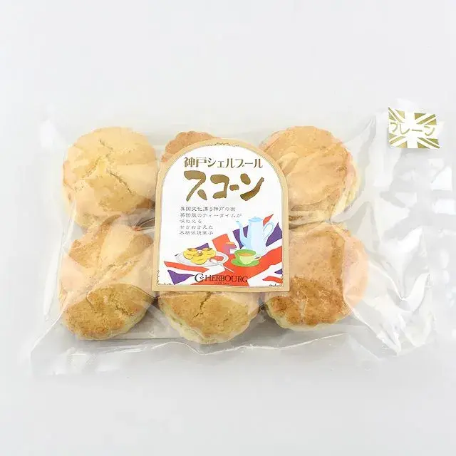 神戸スコーン (プレーン） 6個入 神戸シェルブール