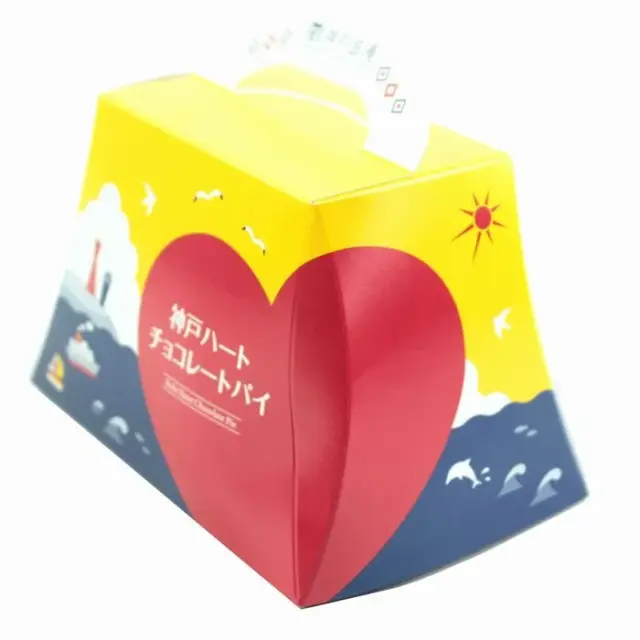 神戸ハートチョコレートパイ手提げ 7枚入  神戸浪漫