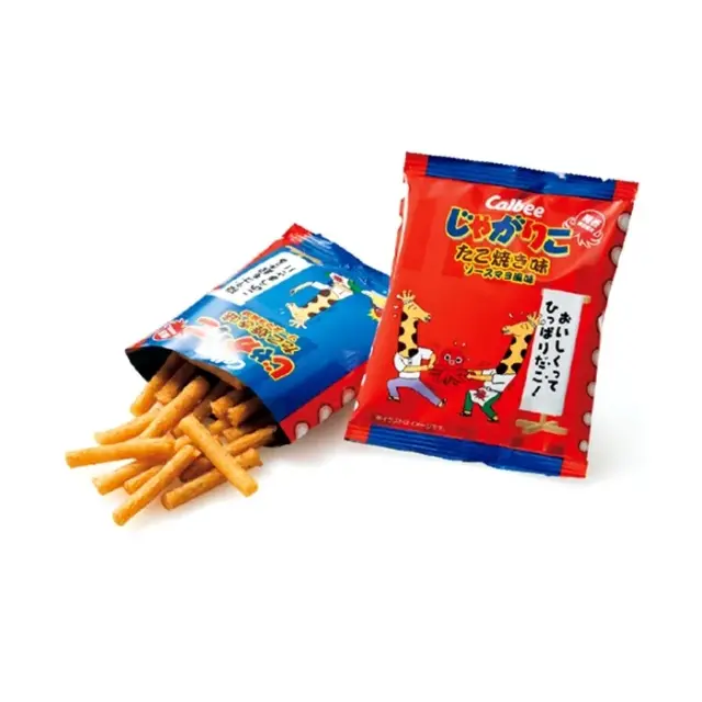 カルビー じゃがりこ たこ焼き味 ソースマヨ風味 8袋入  KK