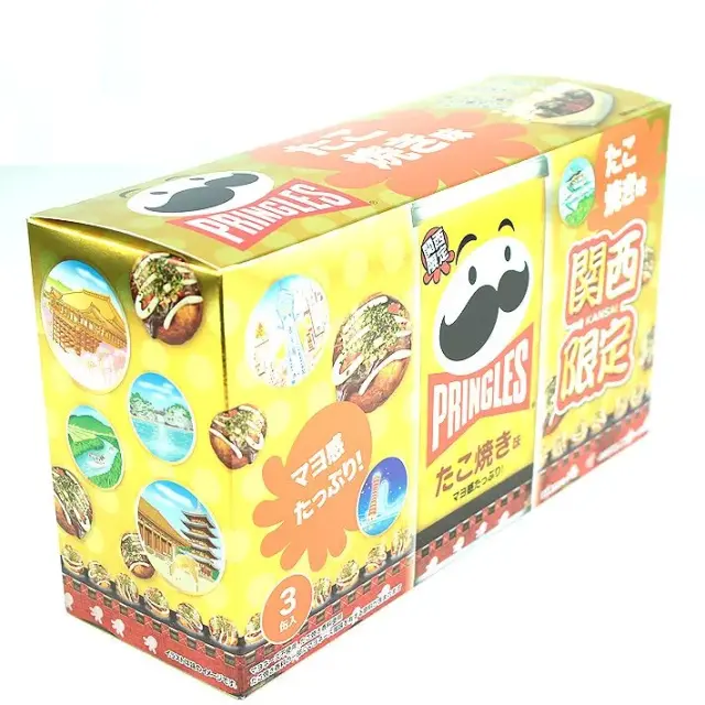 プリングルス3缶(たこ焼きマヨ味)