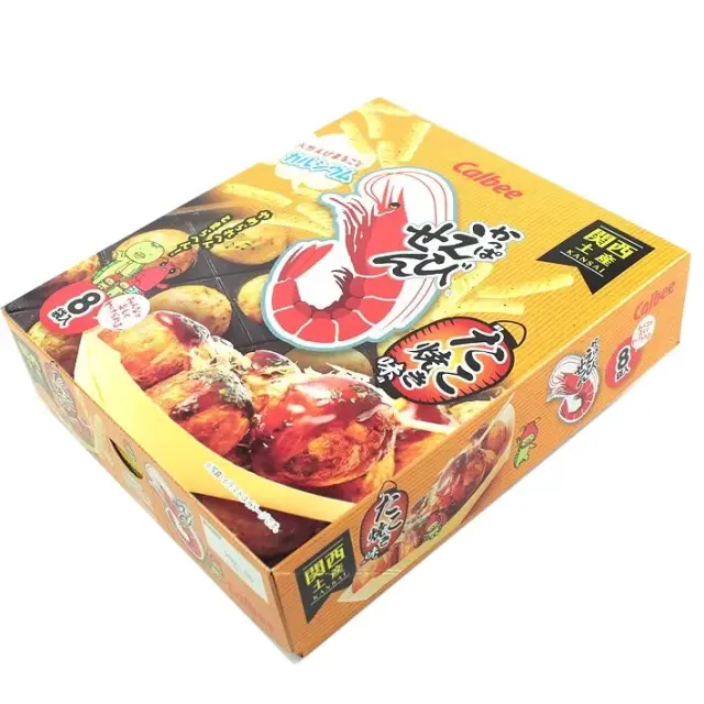 関西限定 カルビー かっぱえびせん たこ焼き味 8袋入 ご当地限定