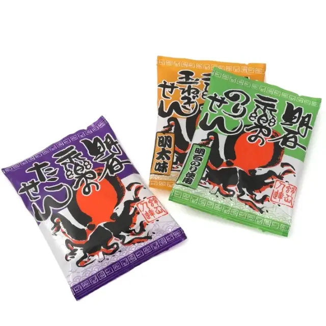 あかしたこせん・のりせん・玉ねぎ明太せん 3袋入 3種詰合せ