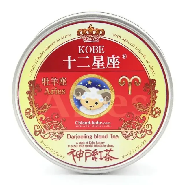 KOBE 十二星座 テトラタイム (ダージリンブレンド） 7P （お