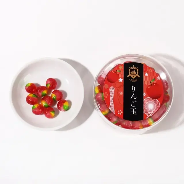 シーブランド神戸 りんご玉 ９０g キャンディ 飴 《のし・ラッピング対応》ギフト プレゼント 詰合せ かわいい おしゃれ 和菓子