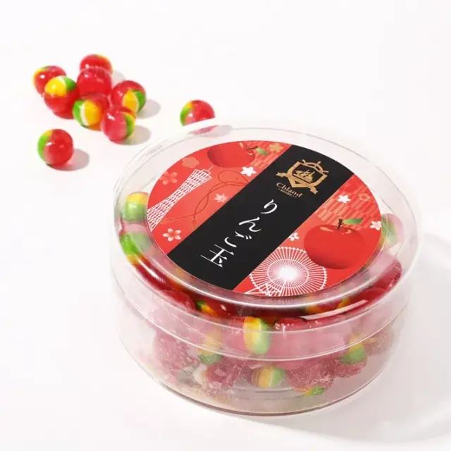 シーブランド神戸 りんご玉 ９０g キャンディ 飴 《のし・ラッピング対応》ギフト プレゼント 詰合せ かわいい おしゃれ 和菓子