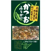 焼き海苔 削り昆布入り かつお ふりかけ ３袋入 鰹節のカネイ
