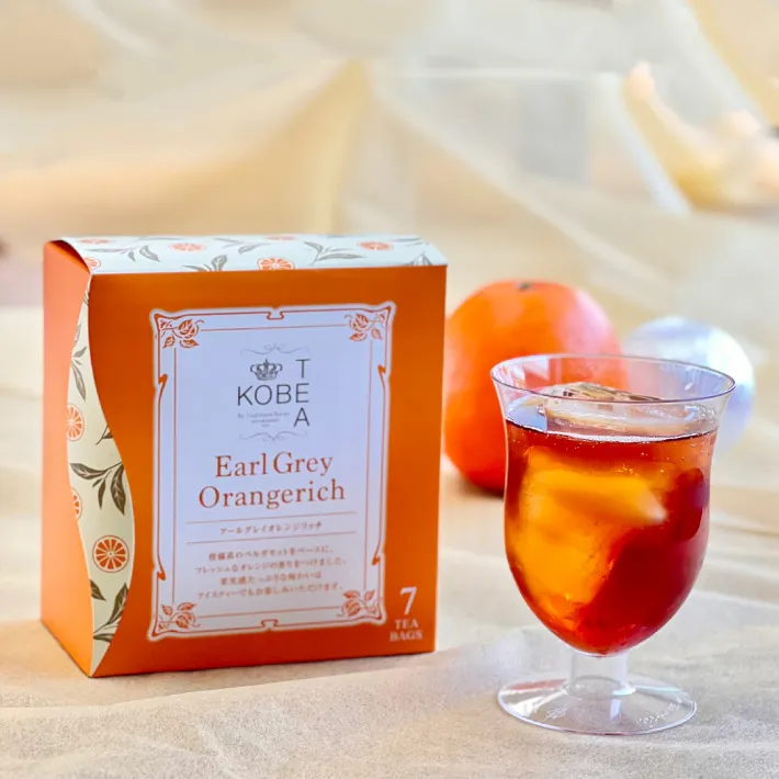 More Cup of Tea アールグレイオレンジリッチ 7ティーバッグス ７P 神戸土産 紅茶 ティーバッグ 賞味期限 常温 人気 通販 おいしい おしゃれ 可愛い プレゼント 贈答品