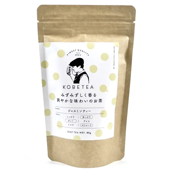 神戸紅茶 鑑定士セレクションリーフ KSL ジャスミンティー ８０ｇ