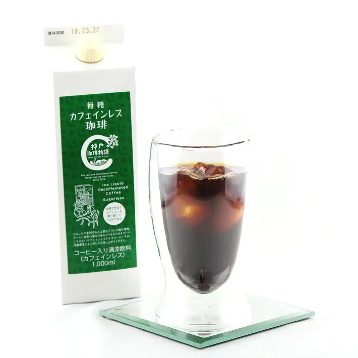神戸珈琲物語 カフェインレス (無糖)1000ml