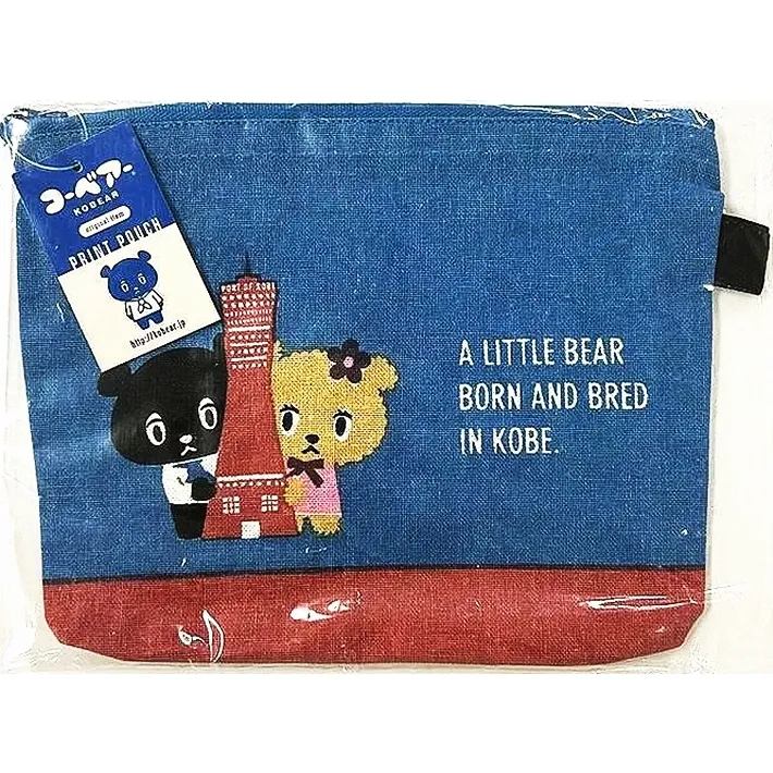コーベアーポーチ KB-074 (B) 神戸限定 雑貨 おしゃれ かわいい 行楽 小学生 ギフト プレゼント 出産祝い 入学 入園  人気 通販